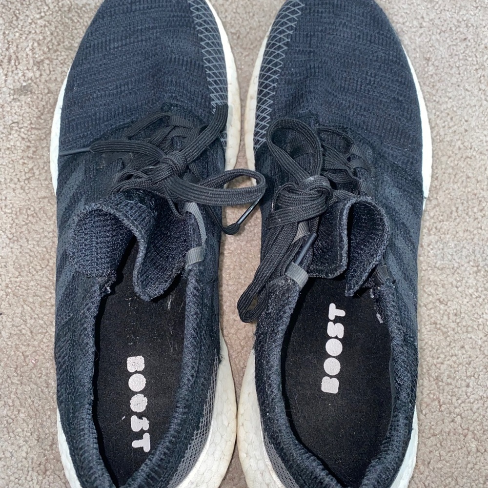 Adidas Men's PureBoost Go Running Shoes - Black -